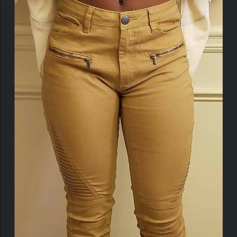 wheat skinny jeans